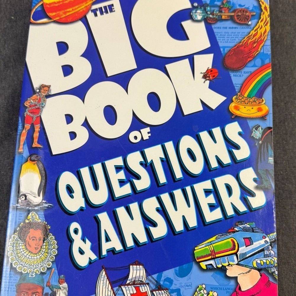The Big Book of Questions & Answers Kids Books Educational Fun
